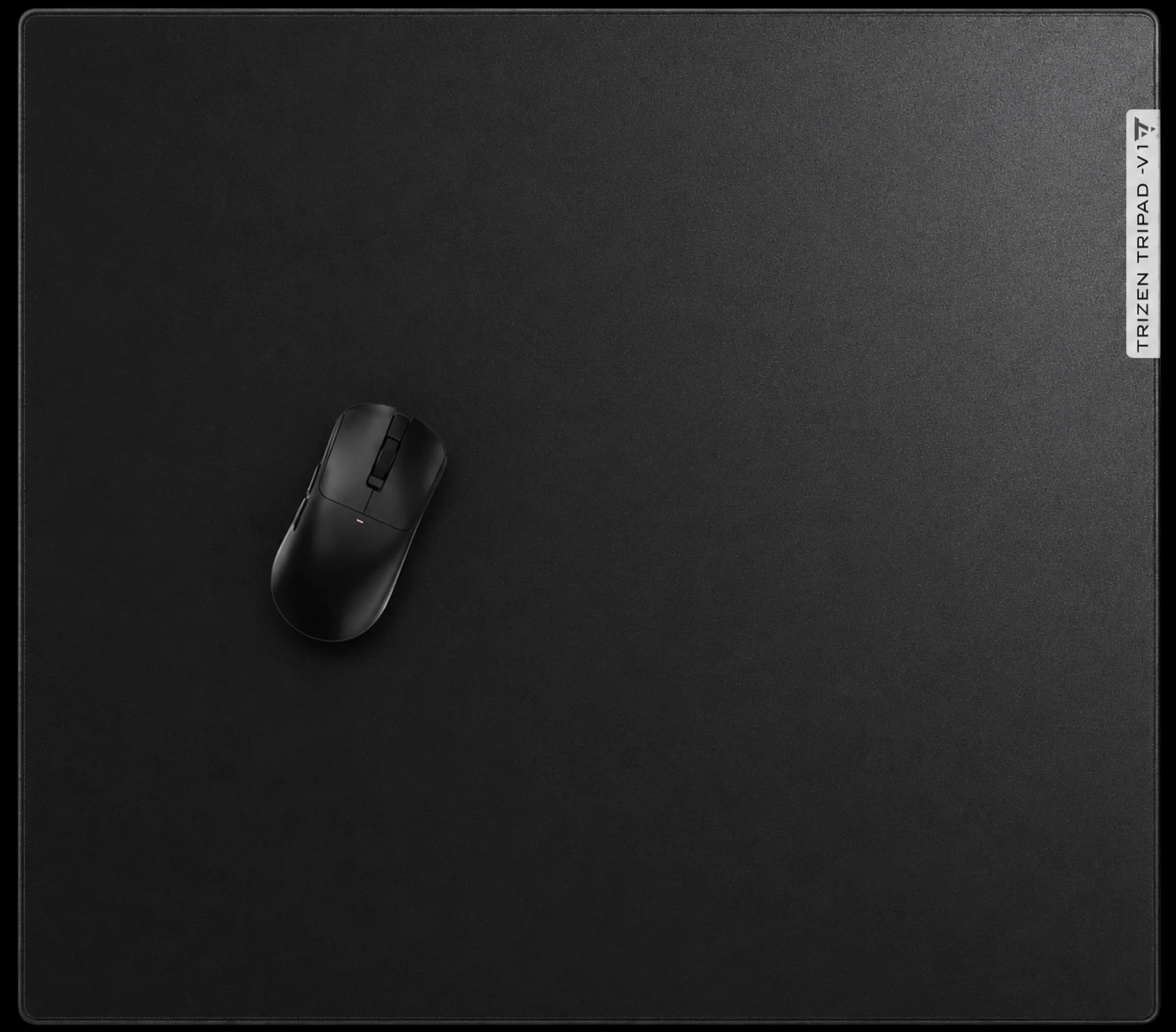 TRIZEN TRIPAD V1 Black glass mouse pad